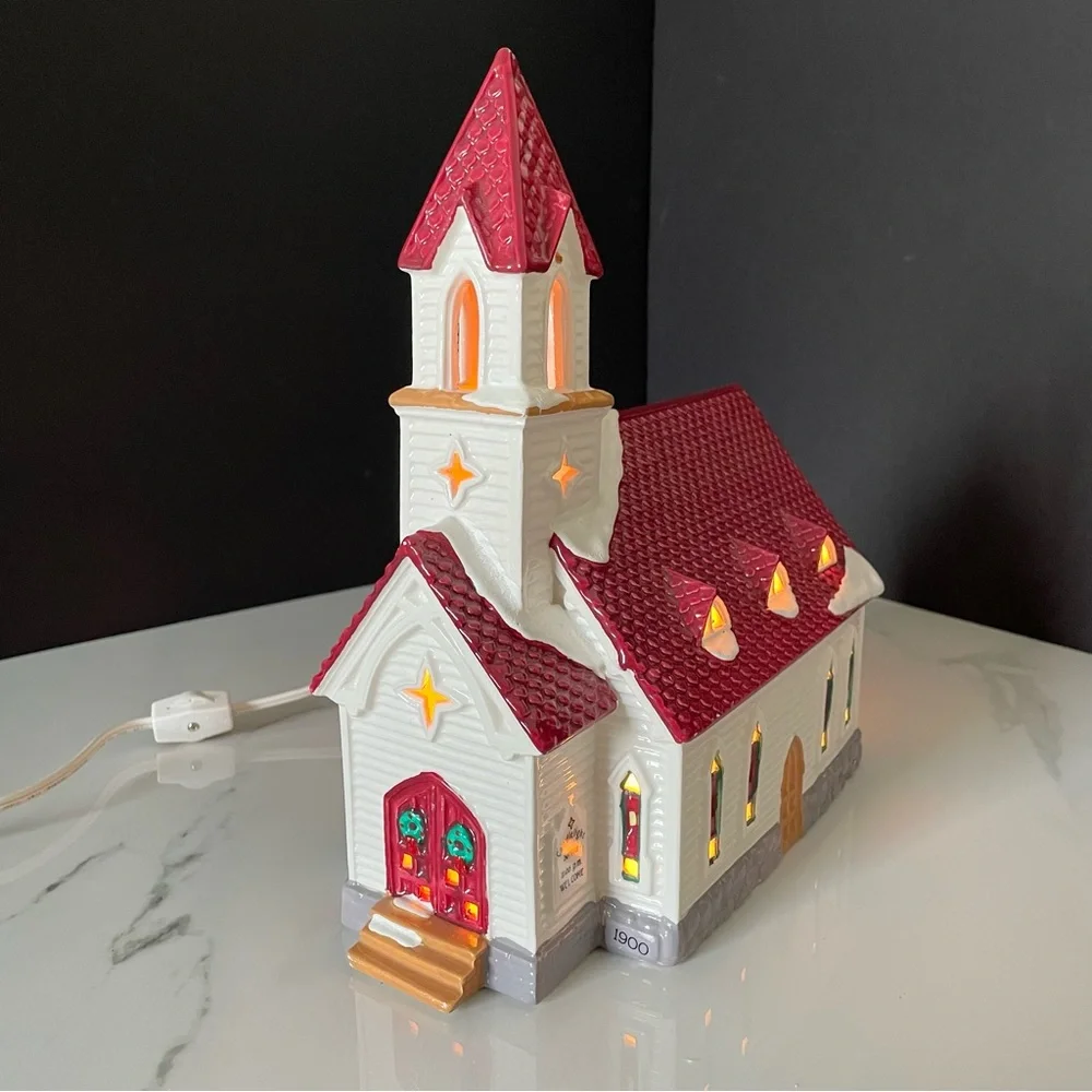 "Good Shepherd Chapel" Original Snow Village by Dept. 56 - Picture 4 of 16